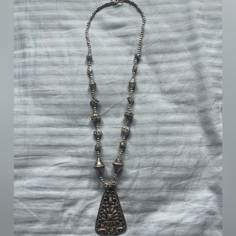 Vintage Gray Necklace